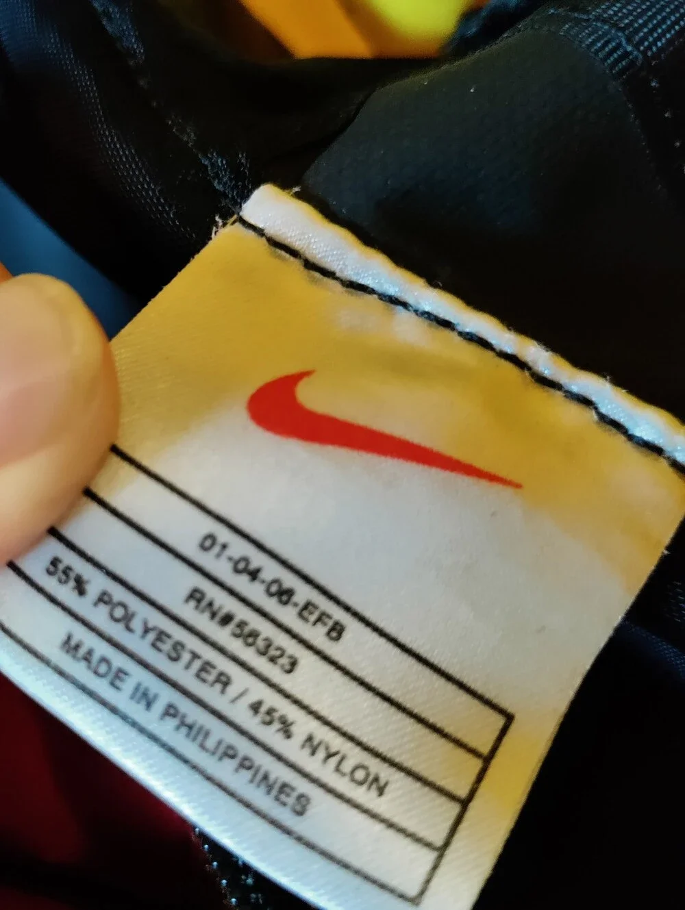 Vintage Nike Backpack Colorful Nylon Blend 22